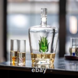 Tequila Decanter Tequila Glasses Set With Agave Decanter And 6 Agave Shot Glass