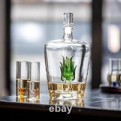 Tequila Decanter Tequila Glasses Set With Agave Decanter And 6 Agave Shot Glass