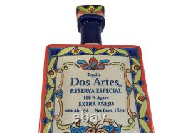 Tequila Dos Artes Reserva Especial 100% Agave Extra Anejo UN WASHED 40% Alc Vol