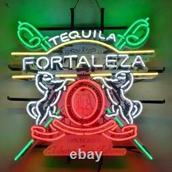 Tequila Fortaleza 24x24 Neon Sign Light Lamp HD Vivid Bar Garage Show Wall EM