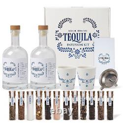 Tequila Gifts for Men Tequila Making Kit Tequila Infusion Kit Gift Set wi