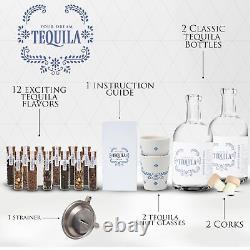 Tequila Gifts for Men Tequila Making Kit Tequila Infusion Kit Gift Set wi