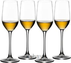 Tequila Glass Set of 4, for Tasting Blanco, Reposado, and Añejo, Dishwasher S