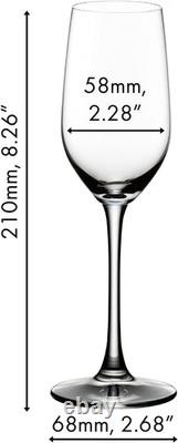 Tequila Glass Set of 4, for Tasting Blanco, Reposado, and Añejo, Dishwasher Safe