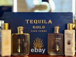 Tequila Gold Bath & Body Eau De Parfum 4 Pc Gift Set For Men