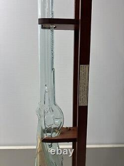 Tequila Gun Shaped Bottle Hijos De Villa 55th Anniversary Edition with Wooden st