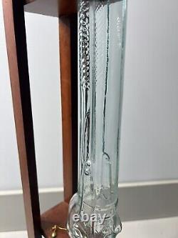 Tequila Gun Shaped Bottle Hijos De Villa 55th Anniversary Edition with Wooden st