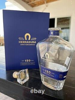 Tequila Herradura 150 Anniversary Limited Edition Bottle Extra Añejo Box México