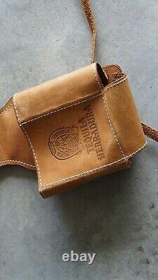 Tequila Herradura Leather Cowboy Belt for Holding Bottle and Shot Glasses