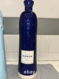 Tequila Komos Extra Anejo, Cristalino, Reserva Bottle lot of 3 750ml, Unrinsed