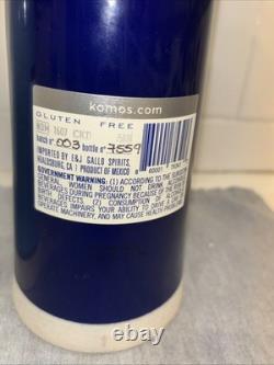 Tequila Komos Extra Anejo, Cristalino, Reserva Bottle lot of 3 750ml, Unrinsed