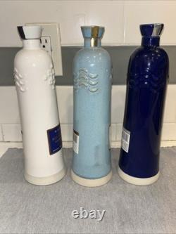 Tequila Komos Extra Anejo, Cristalino, Reserva Bottle lot of 3 750ml, Unrinsed