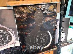 Tequila Ley. 925 Original Handmade Mixed media Painting Art Decor