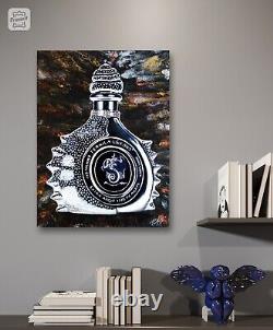 Tequila Ley. 925 Original Handmade Mixed media Painting Art Decor