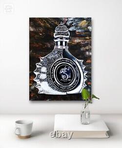 Tequila Ley. 925 Original Handmade Mixed media Painting Art Decor