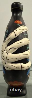 Tequila Mandala Dia De Los Muertos Limited Edition Empty Hand Paintd Bottle 2022