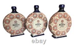 Tequila Mandala Extra Anejo EMPTY Bottle Hand Painted Limited Edition 3Pc