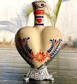 Tequila Par 72 Grand Love Edition Bottle Hecho En Mexico Empty Heart Cerámica
