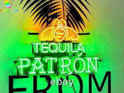 Tequila Patron Anejo Mexico Light Lamp Neon Sign With HD Vivid Printing 20x16