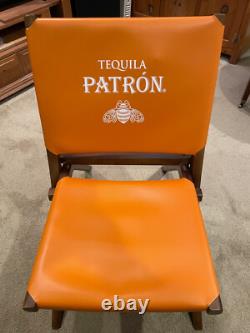 Tequila Patron Custom Wood & Leather Lounge Chair