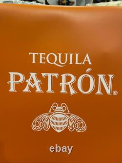 Tequila Patron Custom Wood & Leather Lounge Chair