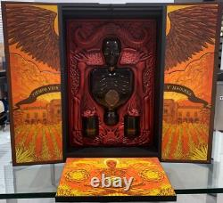 Tequila Patron Guillermo Del Toro Extra Anejo Empty Bottle Bag Booklet Box Candl