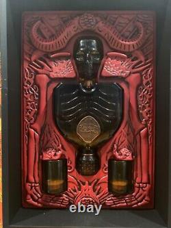 Tequila Patron Guillermo Del Toro Extra Anejo Empty Bottle Bag Booklet Box Candl