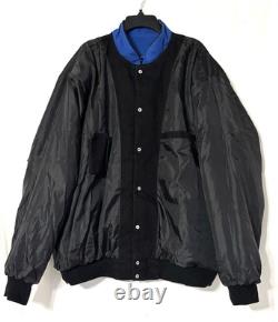 Tequila Patron NASCAR Scott Sharp Acura #9 Black/Blue Racing Jacket Size 3XL