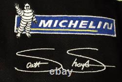 Tequila Patron NASCAR Scott Sharp Acura #9 Black/Blue Racing Jacket Size 3XL