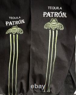 Tequila Patron NASCAR Scott Sharp Acura #9 Black/Blue Racing Jacket Size 3XL