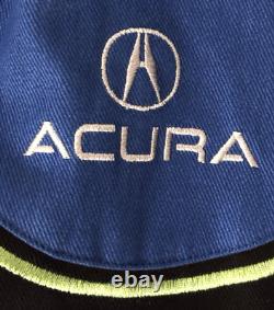 Tequila Patron NASCAR Scott Sharp Acura #9 Black/Blue Racing Jacket Size 3XL