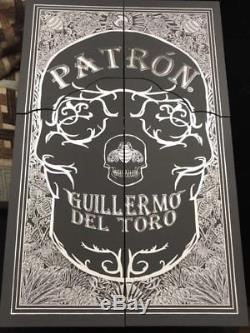 Tequila Patron X Guillermo Del Toro LIMITED BOX SET Exclusive Edition. RARE