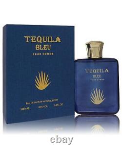 Tequila Perfumes Tequila Bleu Eau de Parfum for Men by Blue And Gold -Size