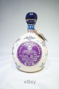 Tequila Real Penjamo Artesanal Anejo KAH Skull Bottle HandPainted 750ml EMPTY