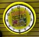 Tequila Shot Cheaper Than Therapy Lime Agave Margarita Metal Large Neon Clock