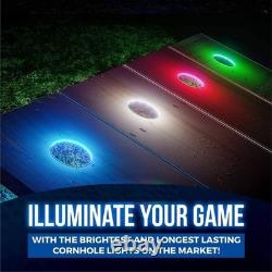 Tequila Shot Cornhole Set Skips Garage Lime Design 2x4 Boards Outdoor Game