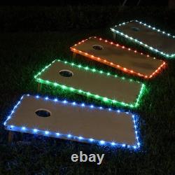 Tequila Shot Cornhole Set Skips Garage Lime Design 2x4 Boards Outdoor Game