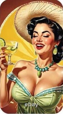 Tequila Shots Colorized 1 oz Silver Bar by Black Hand Bullion with COA