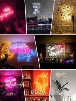 Tequila Skull Tattoo 24x20 Neon Light Sign Lamp Beer Bar Open Club Wall Decor