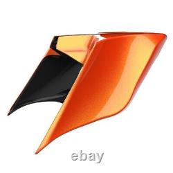 Tequila Sunrise ABS Extended Stretched Side Cover Panel Fits 2009-2013 Harley
