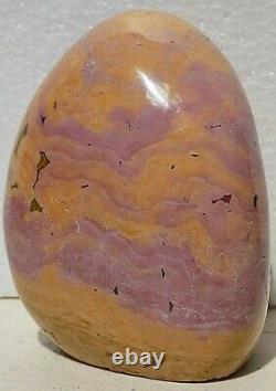 Tequila Sunrise Ocean Jasper Polished Standing Freeform Specimen Display 8491