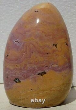 Tequila Sunrise Ocean Jasper Polished Standing Freeform Specimen Display 8491