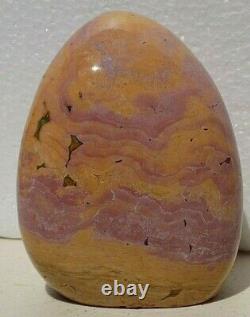 Tequila Sunrise Ocean Jasper Polished Standing Freeform Specimen Display 8491