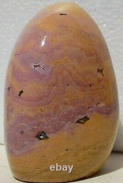 Tequila Sunrise Ocean Jasper Polished Standing Freeform Specimen Display 8491