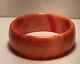 Tequila Sunrise Pink Orange Yellow Marbled Bakelite Bangle 1 Wide Tested