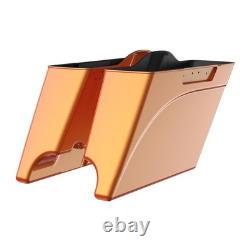 Tequila Sunrise Stretched Saddlebags Bottoms Fits Harley Street Road Electra
