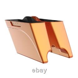 Tequila Sunrise Stretched Saddlebags Bottoms Fits Harley Street Road Electra
