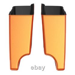 Tequila Sunrise Stretched Saddlebags Bottoms Fits Harley Street Road Electra