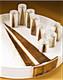 Tequila Tray With 11 Unique Cups By Ariana Diaz De Cossio