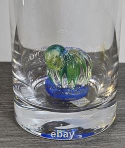 Tequila Tres Cuatro Y Cinco Extra Anejo Empty Hand Blown Bottle No Cap Lid